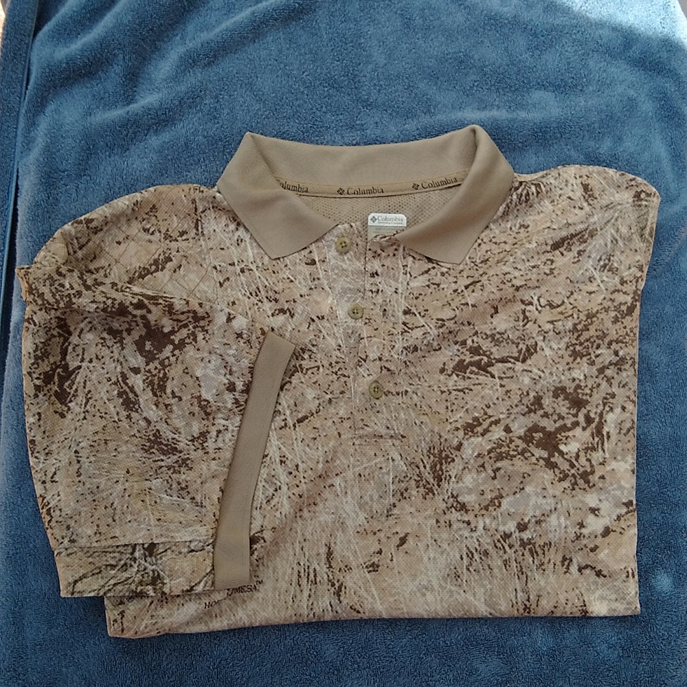 Columbia Large PHG Short Sleeve Polo